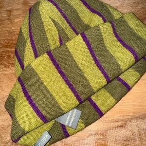 100% Baby Alpaca Chullo Hat Striped Peruvian Lightweight Beanie One Size Unisex